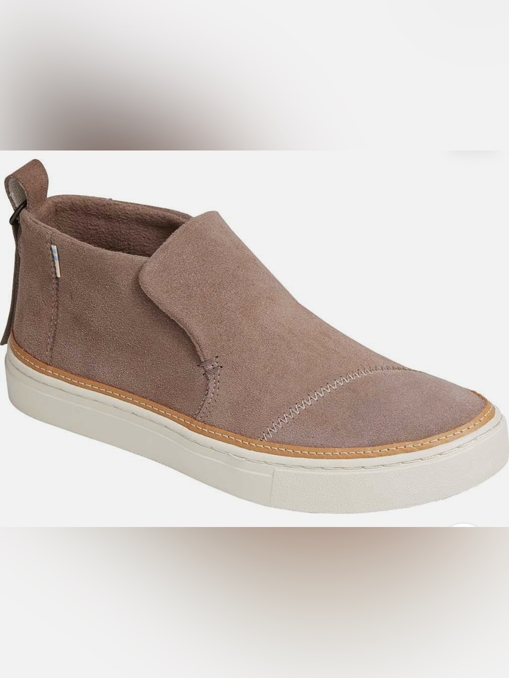 TOMS Paxton Water-Resistant Slip-Ons Water Resistant Taupe Gray